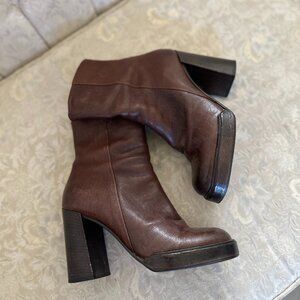 Women's Italian Leather Ankle Boots